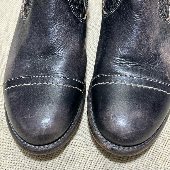 Bed Stu Distressed Leather Short / Ankle Boot 9 1/2 - Picture 3 of 9